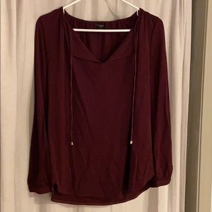 Maroon blouse